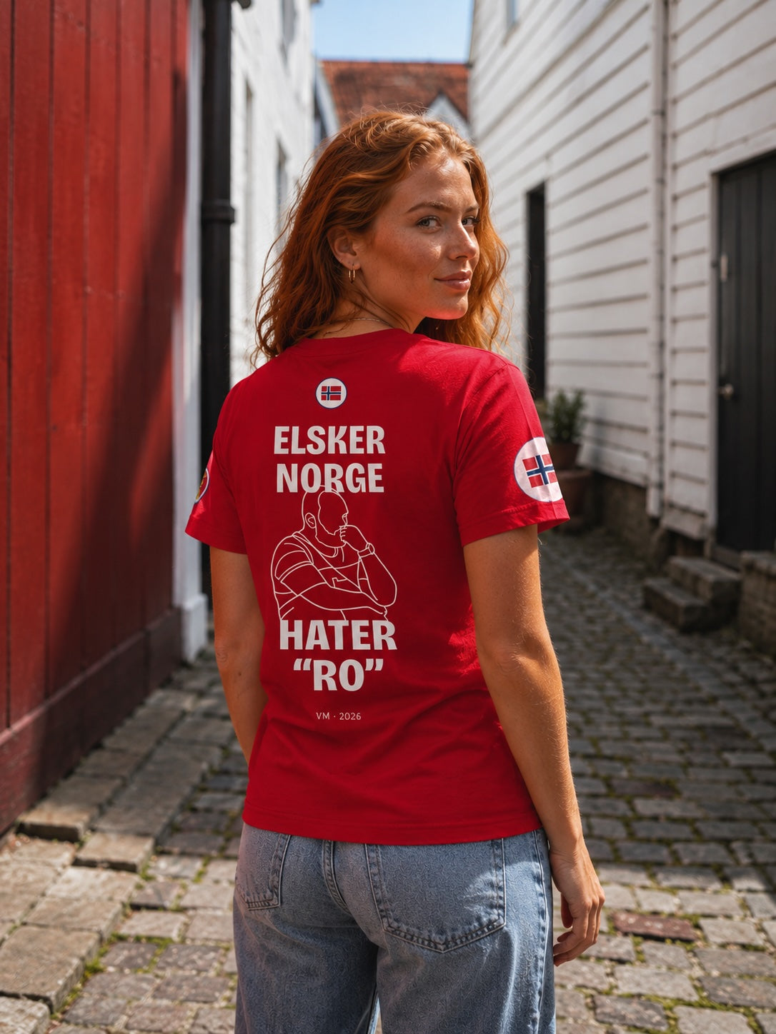 ELSKER NORGE HATER "RO". | T-skjorte - Unisex