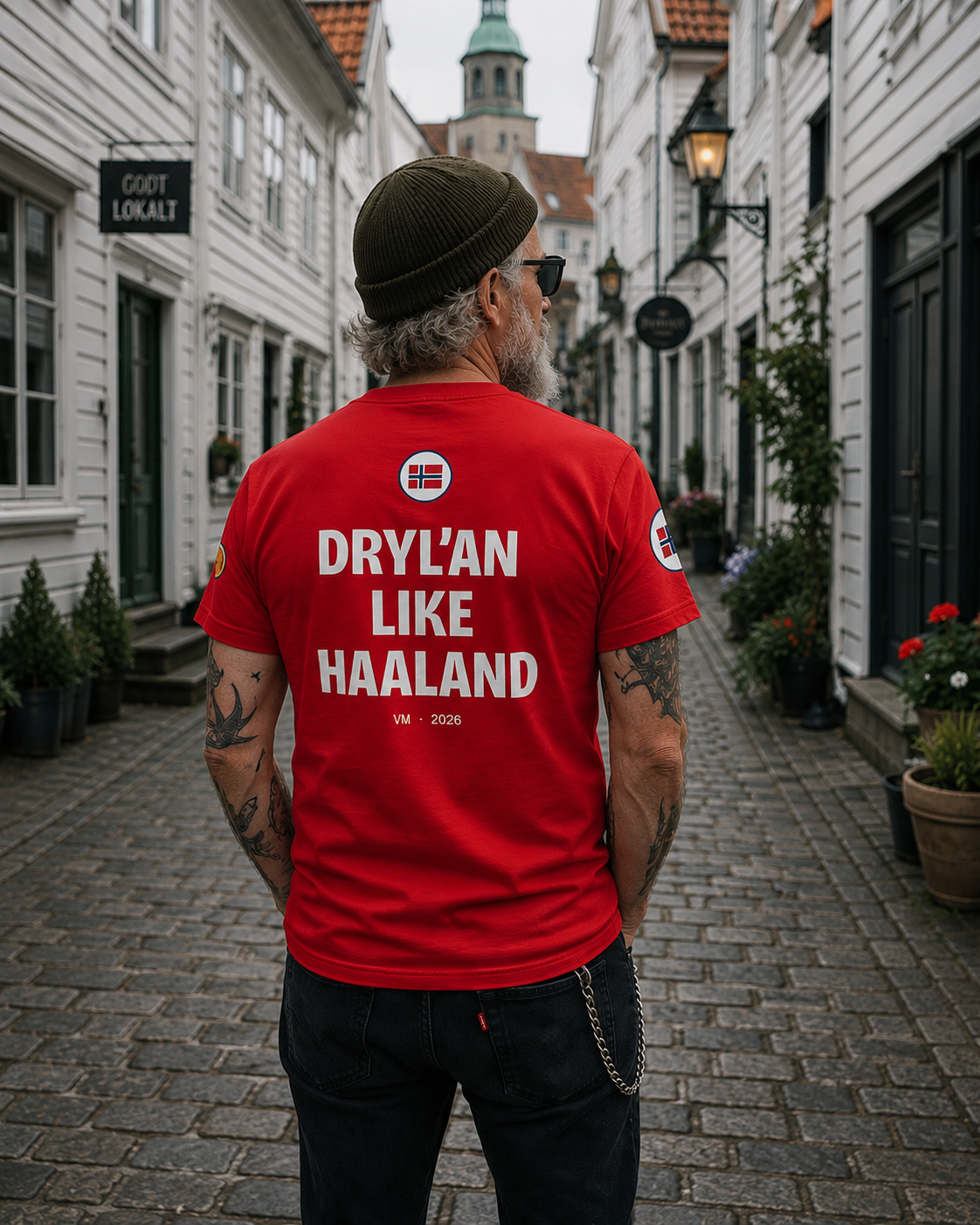DRYL'AN LIKE HAALAND. | Herre - Økologisk, Figurnær