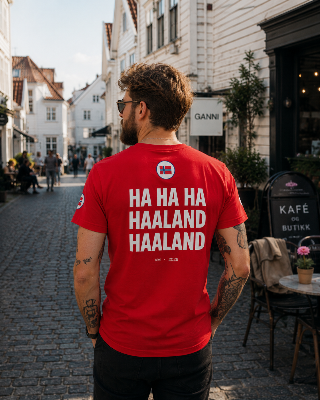 HA HA HA HAALAND HAALAND. | Herre - Økologisk, Figurnær
