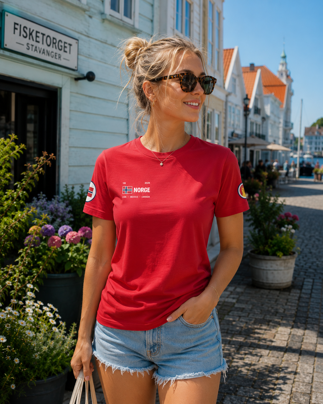 VI SPISER TACO TIL FROKOST. | T-skjorte - Unisex